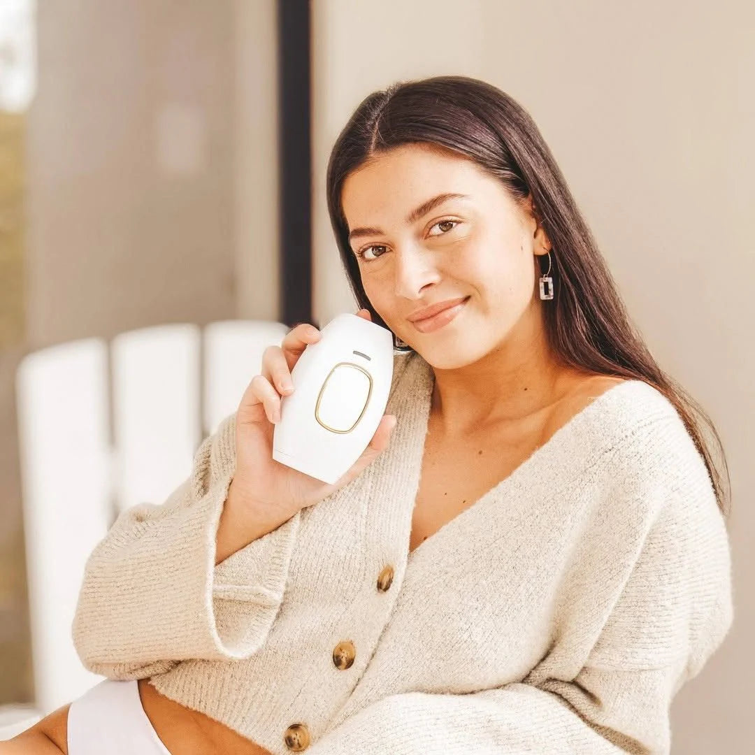 Deji's IPL Laser Hair Removal Handset for Face & Body | 1 Year Warranty