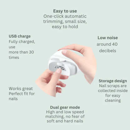 Deji Rechargeable Electric Nail Clipper
