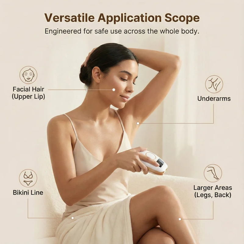 ADVANCED IPL HAIR REMOVAL DEVICE – SALON SMOOTH SKIN AT HOME